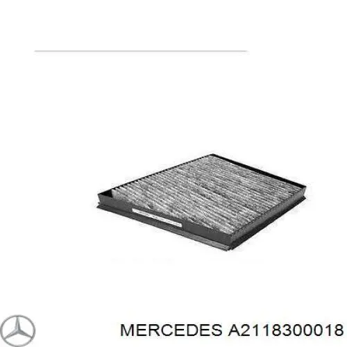 A2118300018 Mercedes Filtr kabiny