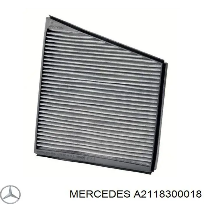 Filtr kabiny Mercedes A2118300018 cena, od 16,37 USD