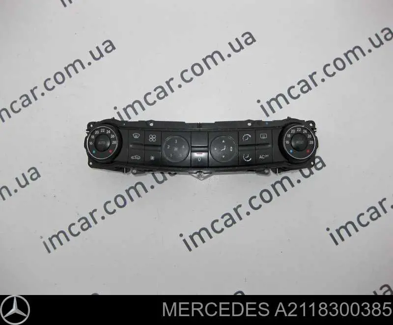 A2118300385 Mercedes Sterownik trybów ogrzewania/klimatyzacji