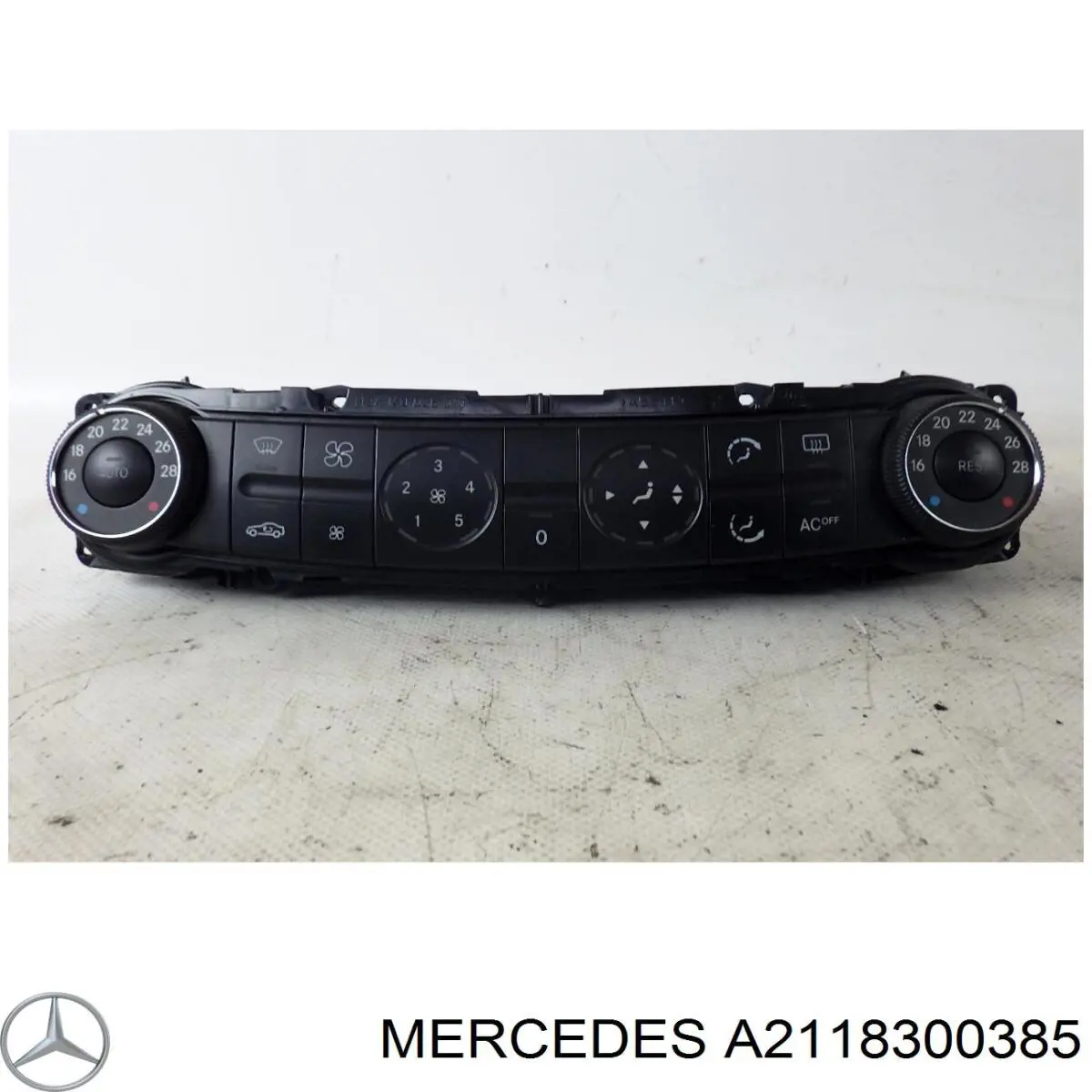 Sterownik trybów ogrzewania/klimatyzacji Mercedes A2118300385 cena, od 51,15 USD