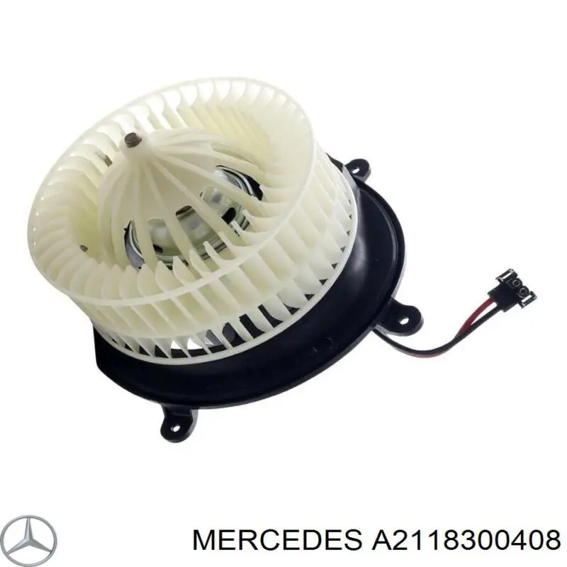 A2118300408 Mercedes Silniczek wentylatora nagrzewnicy (ogrzewacza wnętrza)