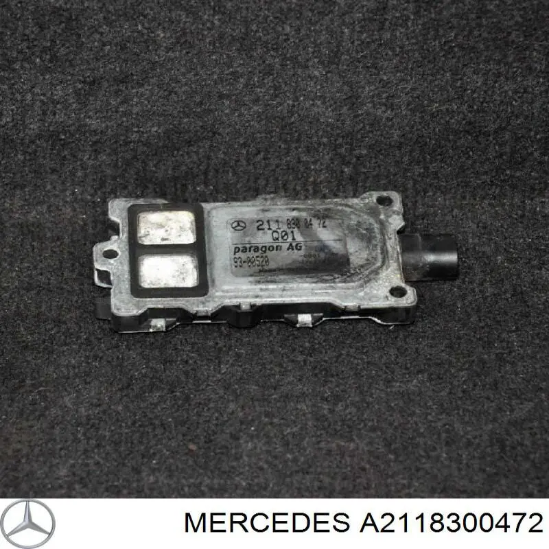 A2118300472 Mercedes Czujnik zanieczyszczenia powietrza