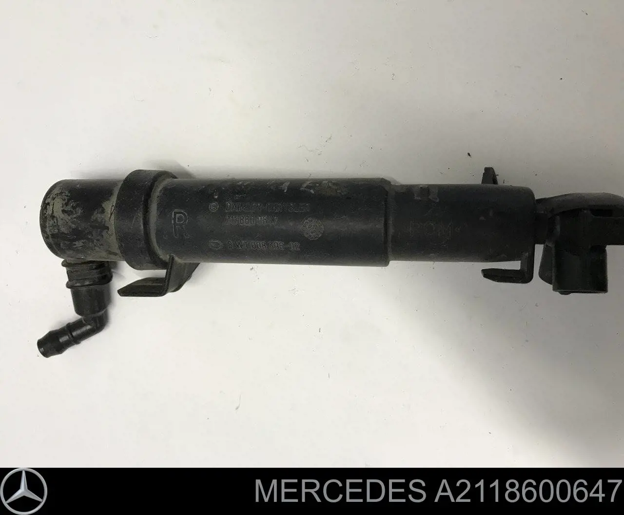 Do koszyka A2118600647 Mercedes Dysza spryskiwacza reflektora przedniego prawego
