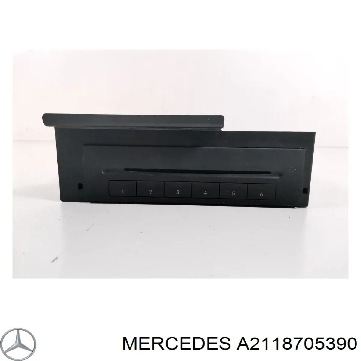 Do koszyka A2118705390 Mercedes Radioodtwarzacz (radio AM/FM)