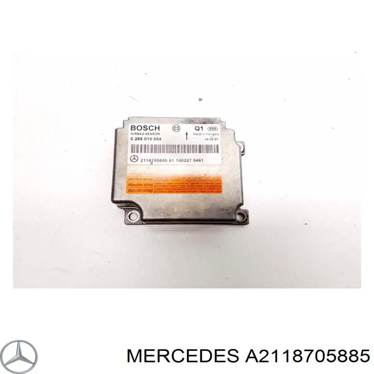 A2118705885 Mercedes Sterownik poduszki bezpieczeństwa