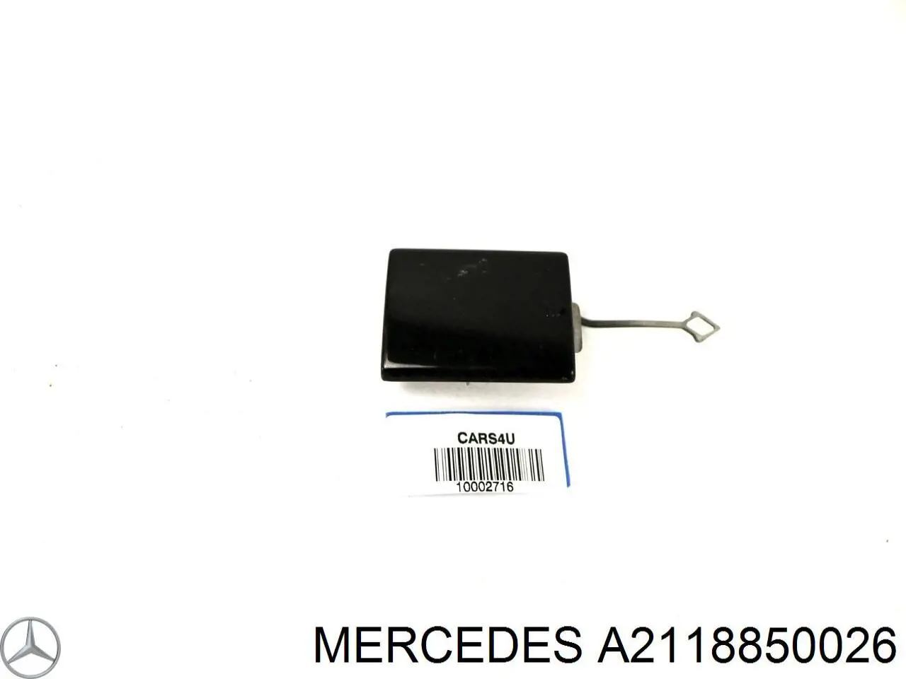 A2118850026 Mercedes Zaślepka haku holowniczego zderzaka przednia