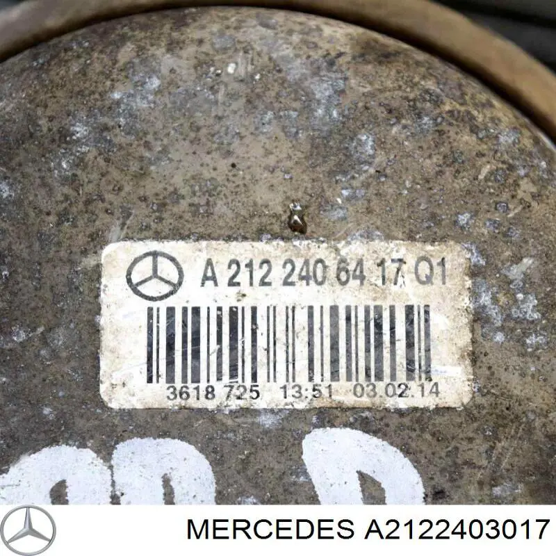 Poduszka (podpora) silnika lewa Mercedes A2122403017 cena, od 190,99 USD