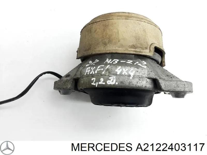 Do koszyka A2122403117 Mercedes Poduszka (podpora) silnika prawa