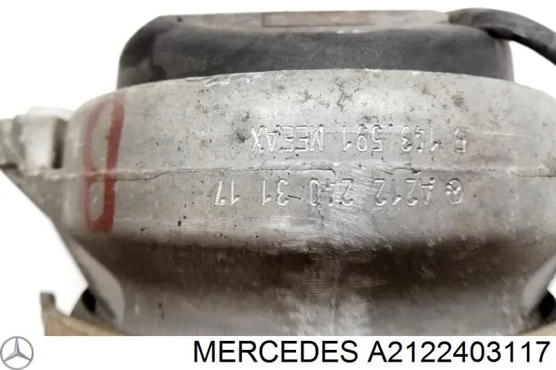 A2122403117 Mercedes Poduszka (podpora) silnika prawa