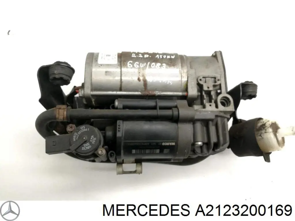 Filtr powietrza sprężarki zawieszenia pneumatycznego Mercedes A2123200169 cena, od 11,83 USD
