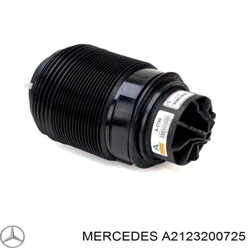 Poduszka pneumatyczna (resor pneumatyczny) mostu tylnego Mercedes A2123200725 cena, od 202,67 USD