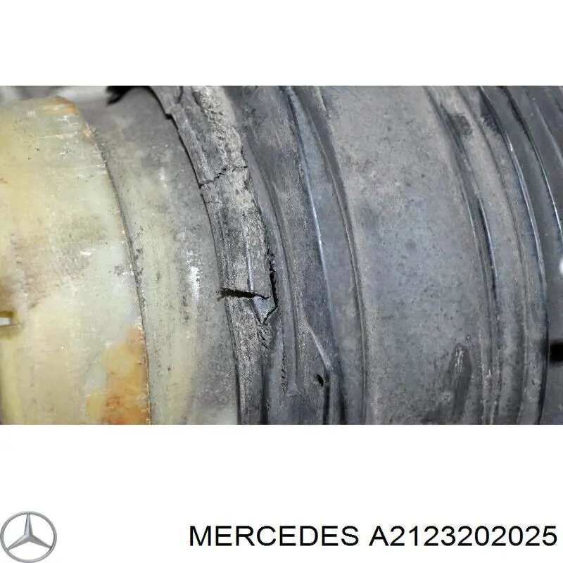 Poduszka pneumatyczna (resor pneumatyczny) mostu tylnego Mercedes A2123202025 cena, od 179,02 USD