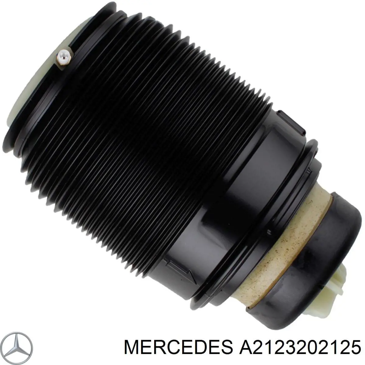 A2123202125 Mercedes Poduszka pneumatyczna (resor pneumatyczny) mostu tylnego