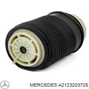 A2123203725 Mercedes Poduszka pneumatyczna (resor pneumatyczny) mostu tylnego