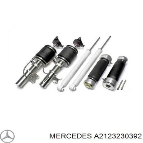 Do koszyka A2123230392 Mercedes Osłona amortyzatora przedniego