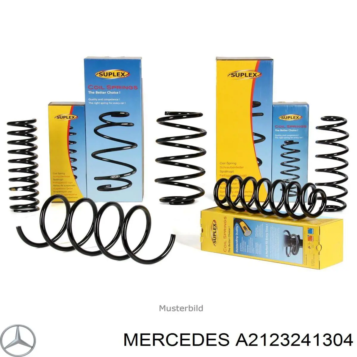 A2123241304 Mercedes Sprężyna tylna
