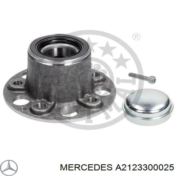 Do koszyka A2123300025 Mercedes Piasta przednia