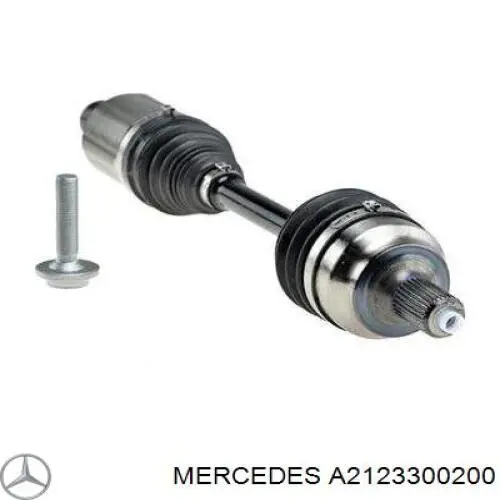 Półoś napędowa przednia lewa Mercedes A2123300200 cena, od 132,56 USD