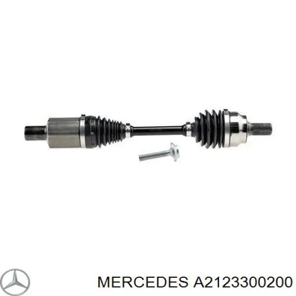 Półoś napędowa przednia lewa Mercedes A2123305701 cena, od 133,81 USD
