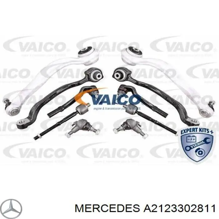 Wahacz zawieszenia przedniego prawy górny Mercedes A2123302811 cena, od 95,34 USD
