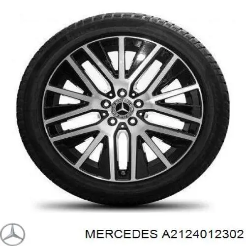 Do koszyka A2124012302 Mercedes 