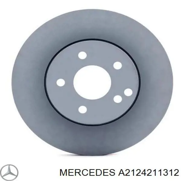 Tarcza hamulcowa przednia Mercedes A2124211312 cena, od 64,24 USD