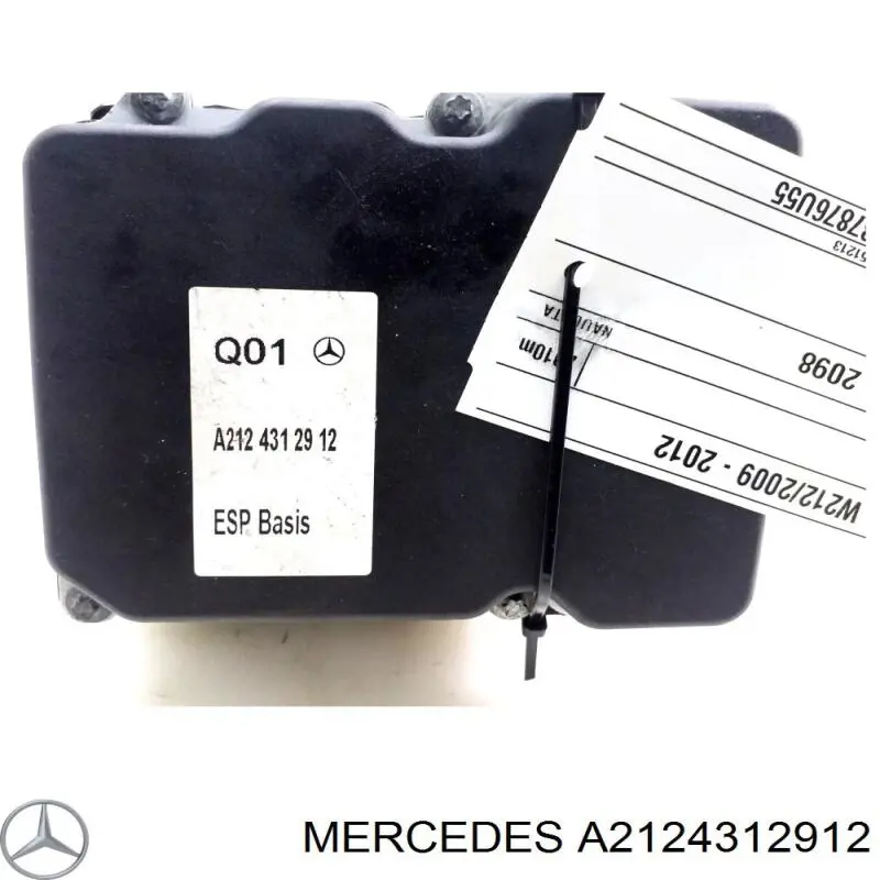 Sterownik ABS  hydrauliczny Mercedes E sedana (W212) (2009 - 2016) cena, od 233,30 USD