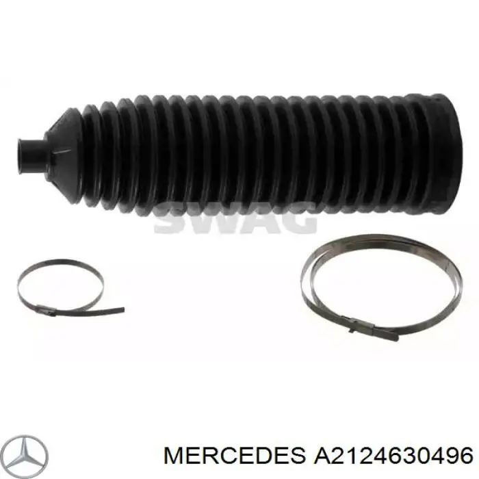 Osłona mechanizmu kierowniczego (maglownicy) Mercedes A2124630496 cena, od 15,04 USD