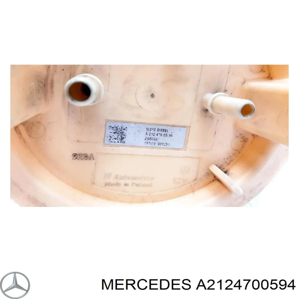 Czujnik poziomu paliwa w zbiorniku A2124700594 Mercedes