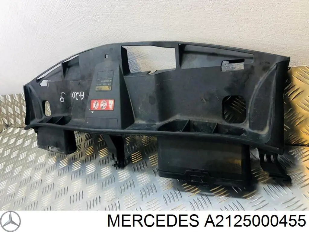 A2125000455 Mercedes Wlot powietrza do filtra powietrza