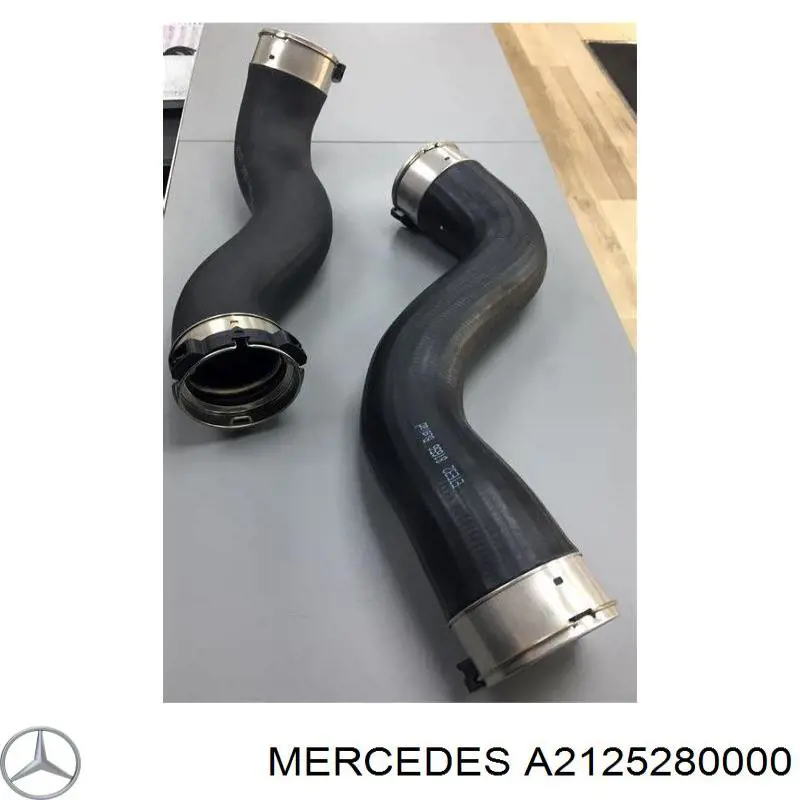 Przewód (króciec) intercoolera Mercedes A2125280000 cena, od 73,53 USD