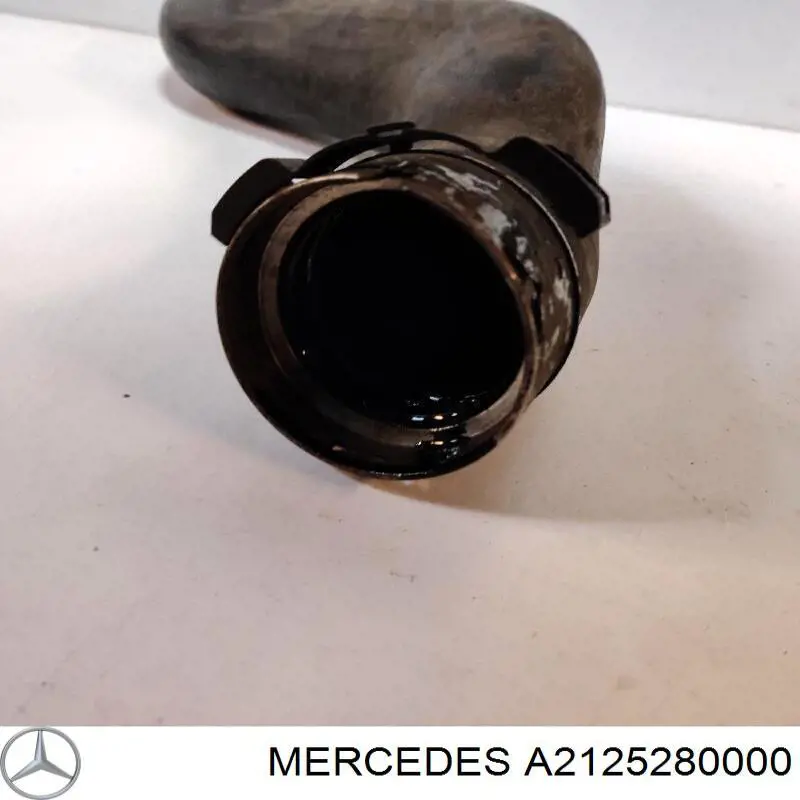 Do koszyka A2125280000 Mercedes Przewód (króciec) intercoolera