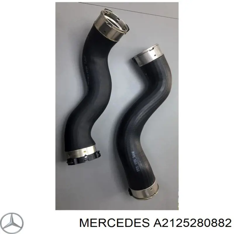 Przewód (króciec) intercoolera Mercedes A2125280882 cena, od 81,72 USD