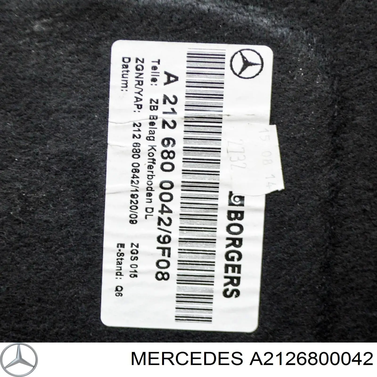Do koszyka A2126800042 Mercedes 