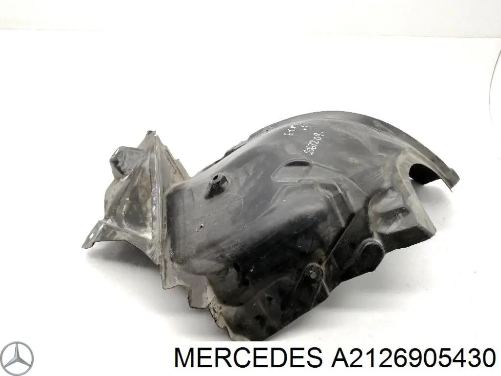 Do koszyka A2126905430 Mercedes Nadkole błotnika przedniego lewe przednie
