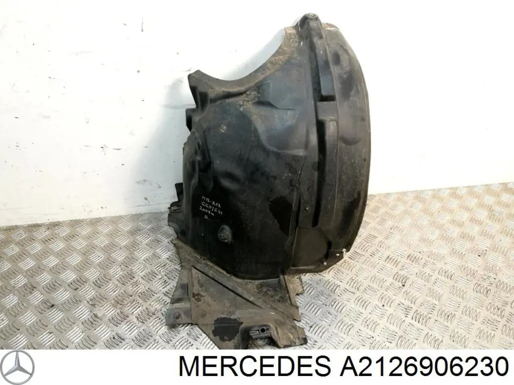 A2126906230 Mercedes Nadkole błotnika przedniego prawe przednie