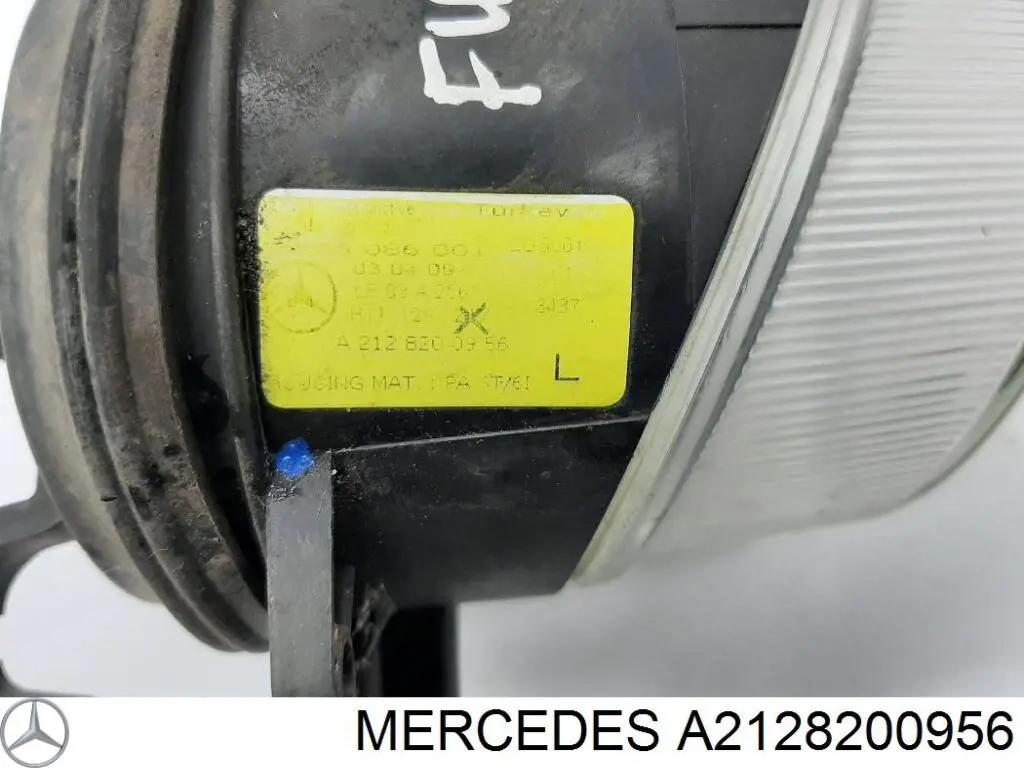 A2128200956 Mercedes Lampa przeciwmgielna prawa