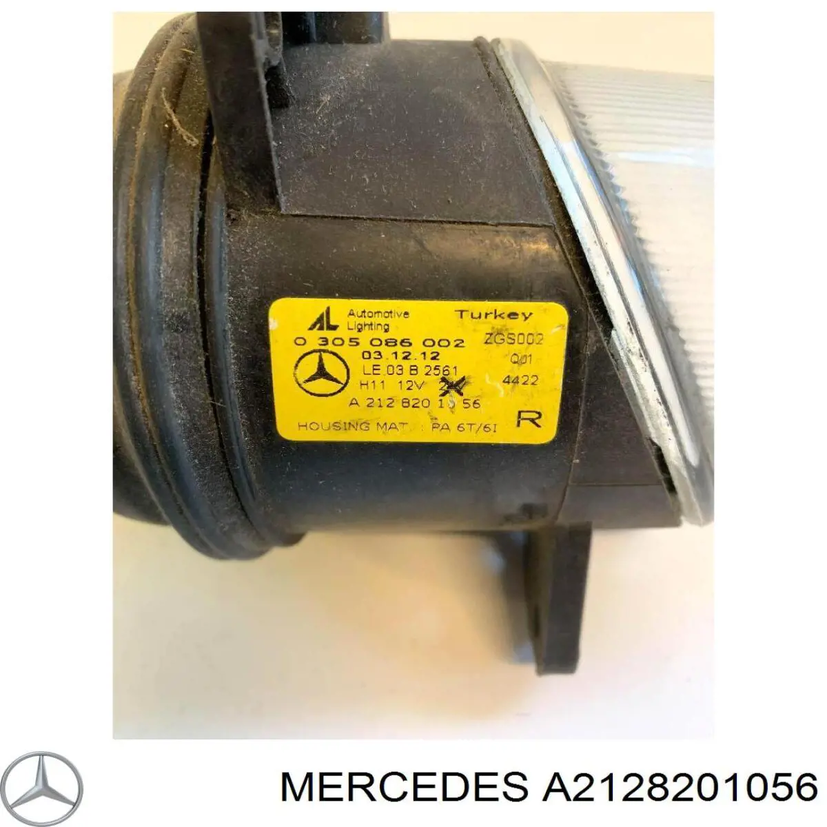 Lampa przeciwmgielna lewa Mercedes A2128201056 cena, od 64,00 USD