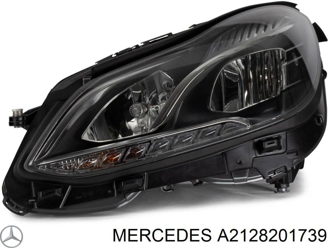 Reflektor lewy Mercedes A2128201739 cena, od 757,93 USD