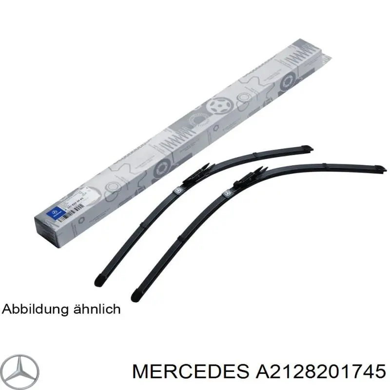 Pióro wycieraczki szyby przedniej, zestaw (2 szt.) Mercedes A2128201745 cena, od 120,53 USD