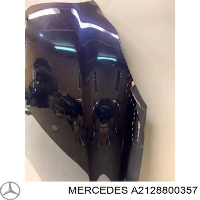 Do koszyka A2128800357 Mercedes Maska silnika