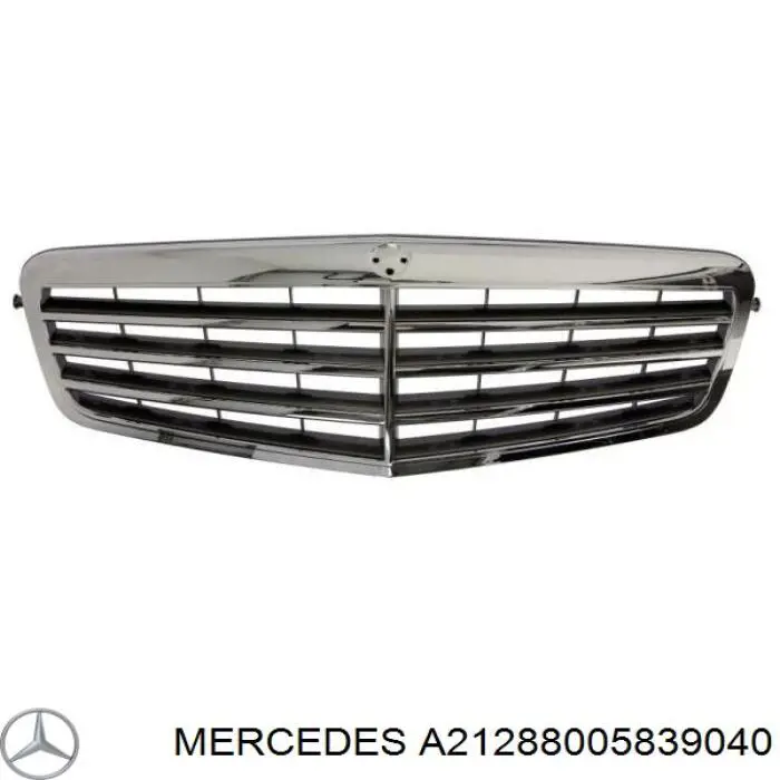 A21288005839040 Mercedes Atrapa chłodnicy