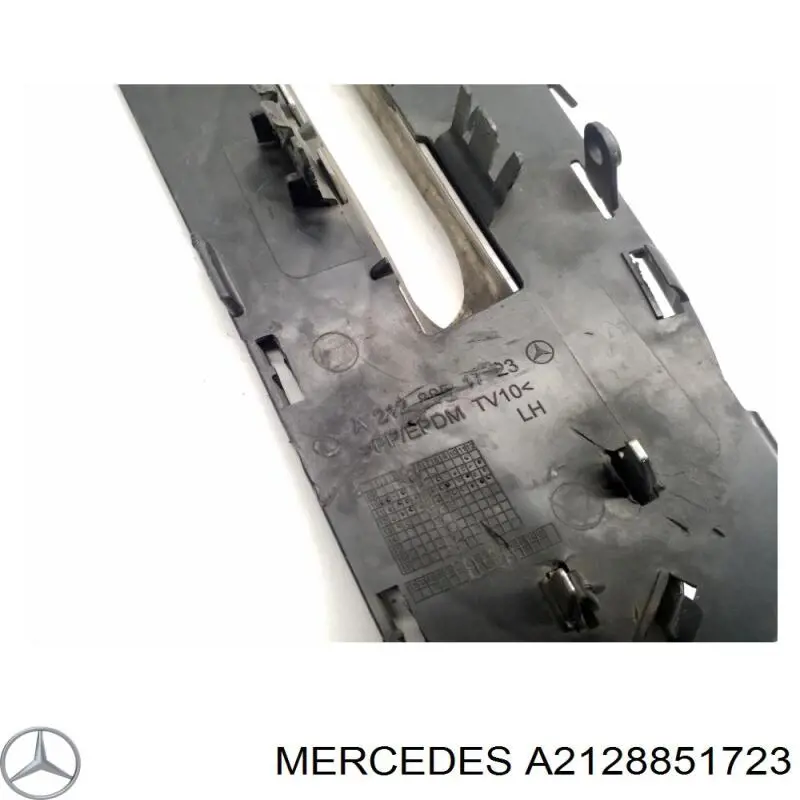 A2128851723 Mercedes Zaślepka (kratki) lamp przeciwmgielnych zderzaka przedniego lewa