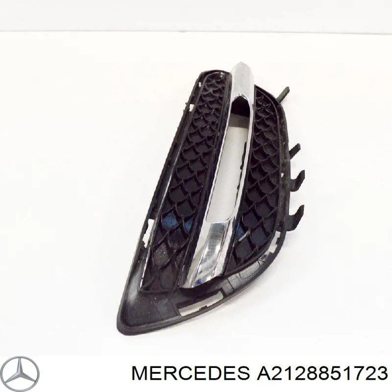A2128851723 Mercedes Zaślepka (kratki) lamp przeciwmgielnych zderzaka przedniego lewa