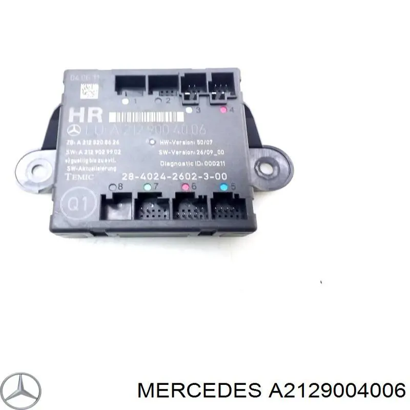 Blok komfortu do Mercedes E  W212