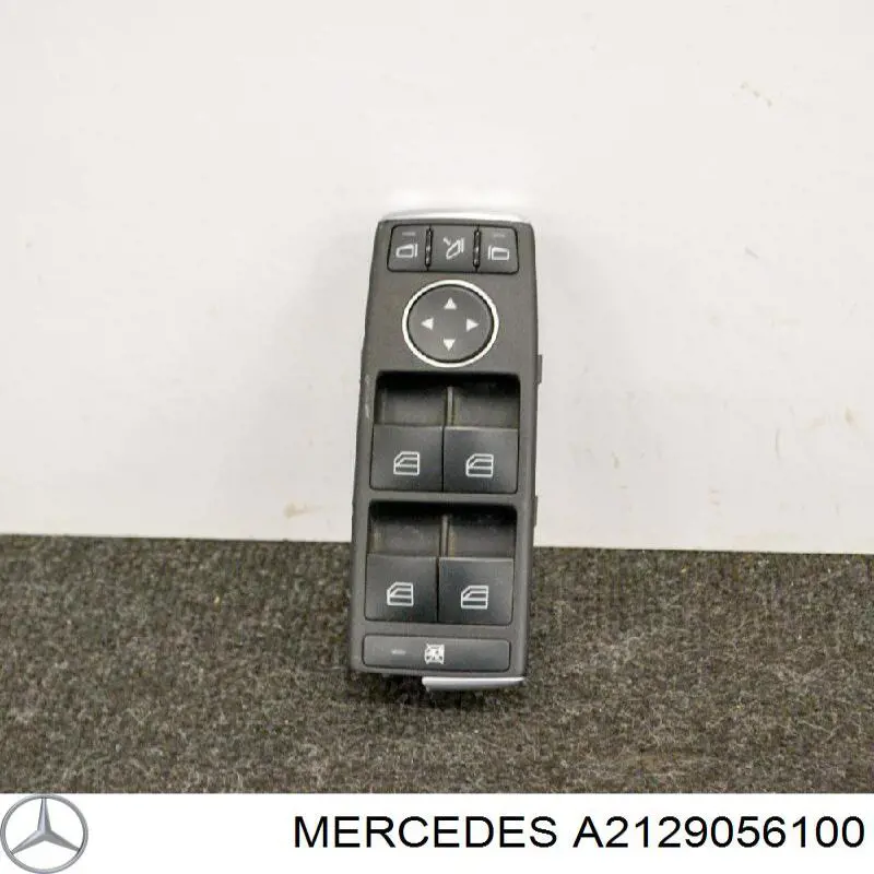 Do koszyka A2129056100 Mercedes Panel przyciskowy sterowania podnośnikiem szyby przedni lewy