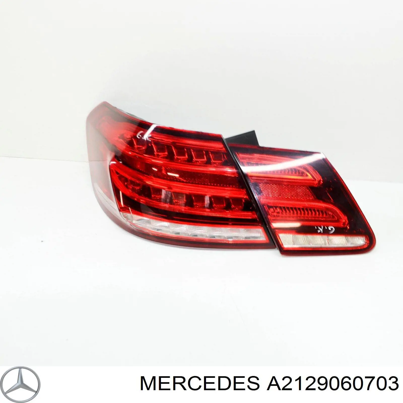Do koszyka A2129060703 Mercedes Lampa zespolona tylna lewa zewnętrzna