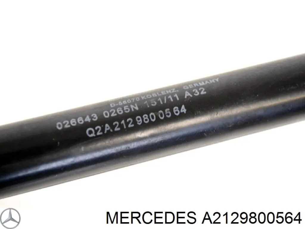 Do koszyka A2129800564 Mercedes Amortyzator maski