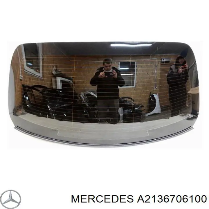 Szyba tylna Mercedes E sedana (W213) (2016 - 2023) cena, od 179,37 USD