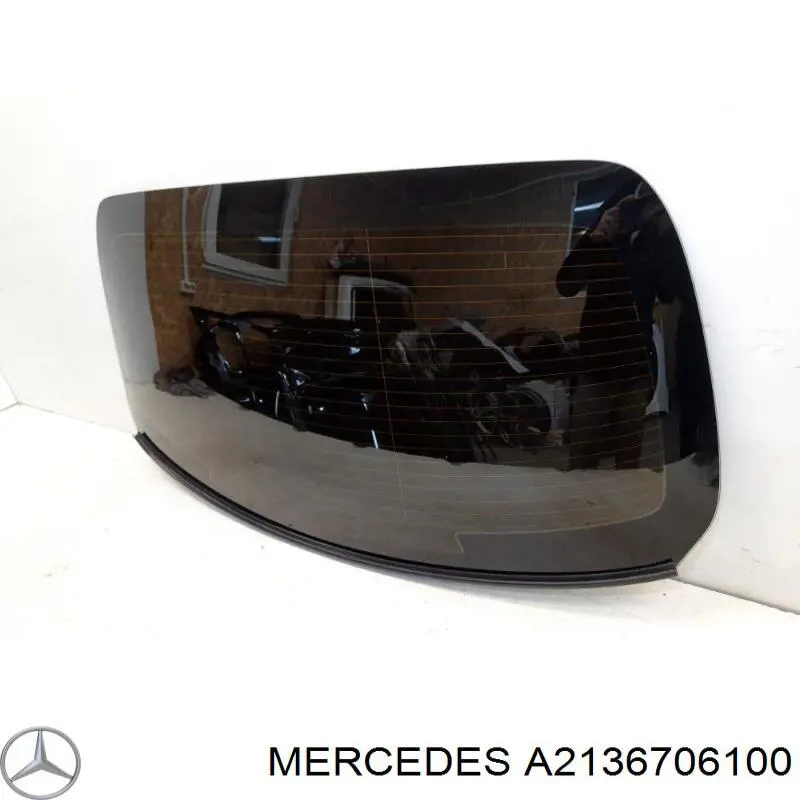 Szyba tylna Mercedes E 